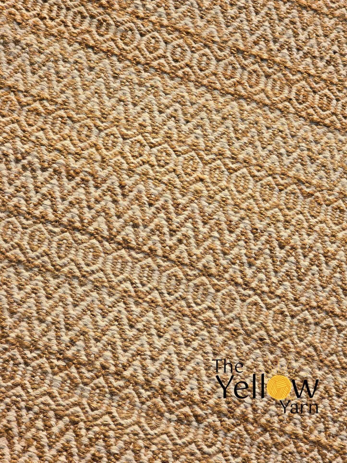 Handwoven Wool Jute Rug – Custom Boho Area Rug for Living Room – Natural Fiber Carpet – Rustic Handmade Floor Decor – Eco Friendly